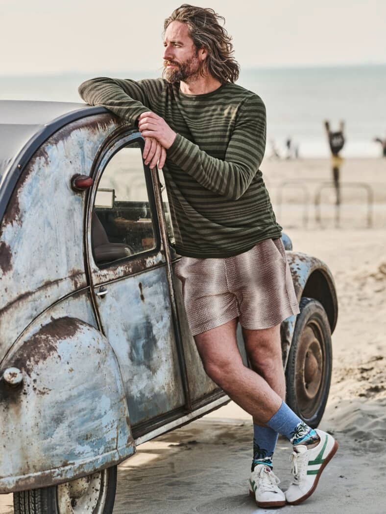 Illusionen-Pullover alge