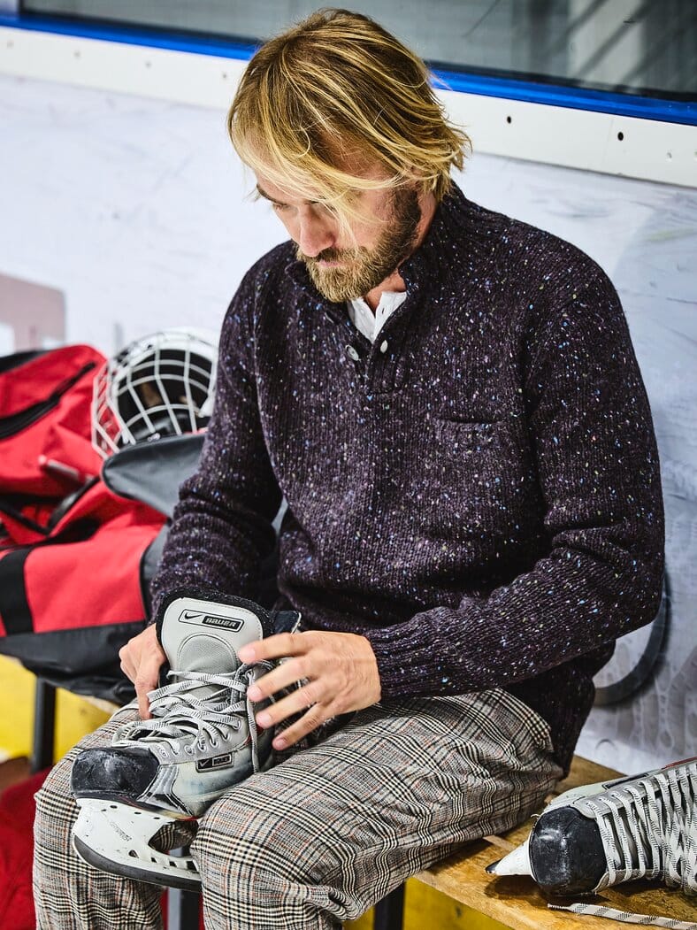 Kilcarra Tweed Troyer artus-violett