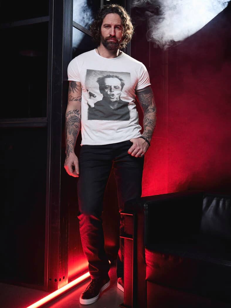 T-Shirt Jack Nicholson zahnweiß