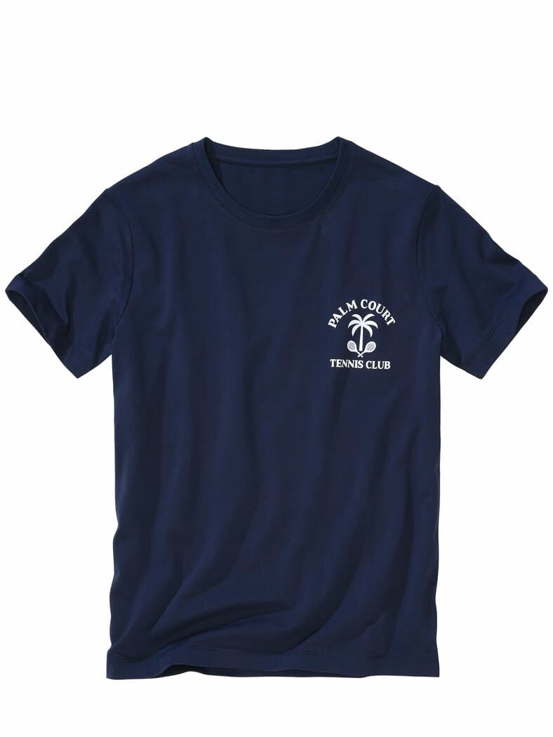T-Shirt Palm Court Tennis Club navy