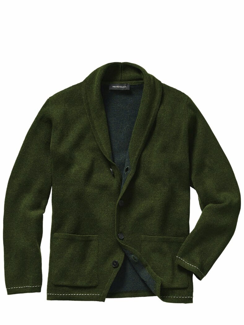 Feld-und-Flur-Strickjacke waldgrün