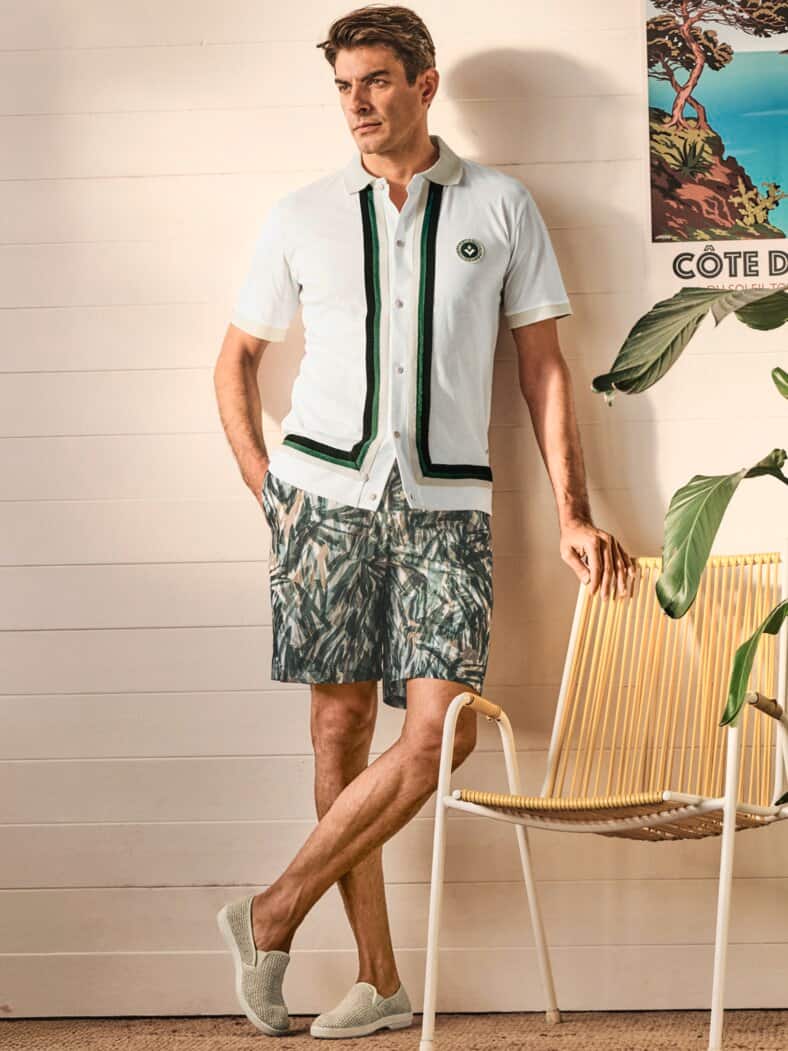 Poloshirt Ciano ecru