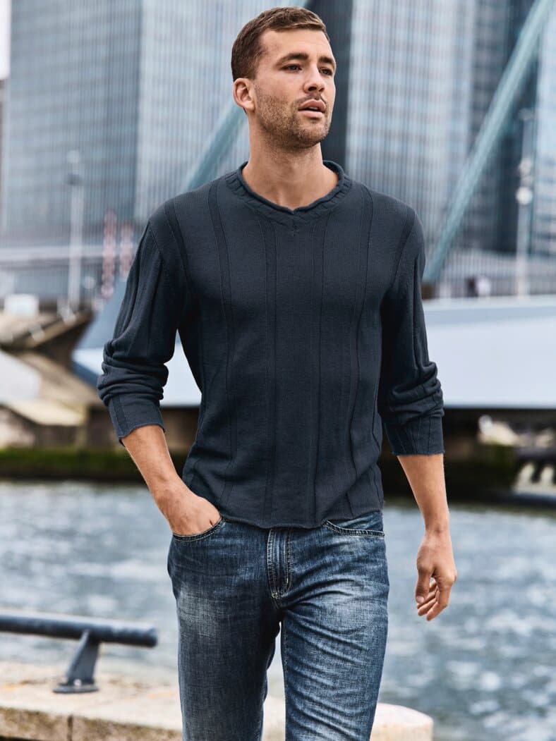 Estate-Pullover lagune