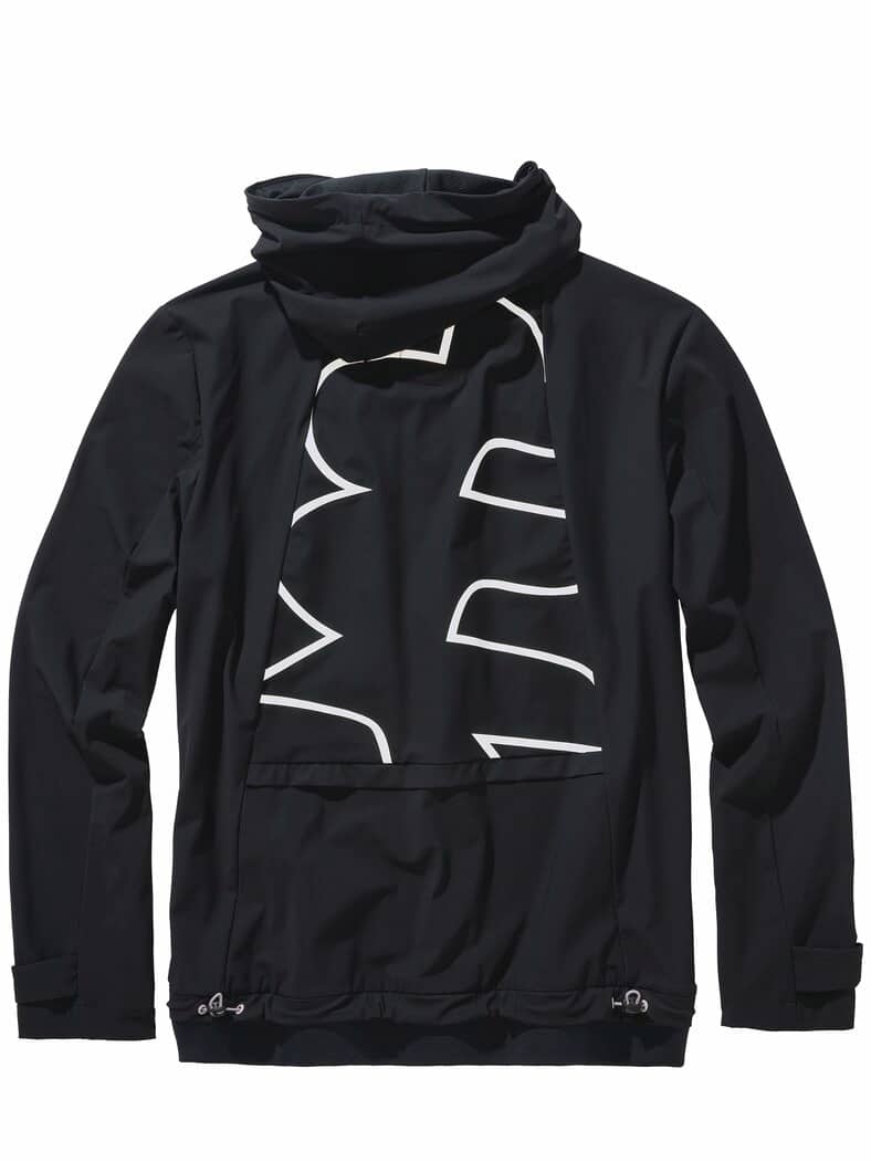 Impuls-Jacke rabenschwarz