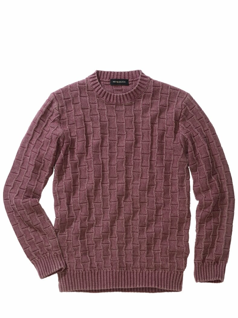 Grundstein-Pullover betonflieder