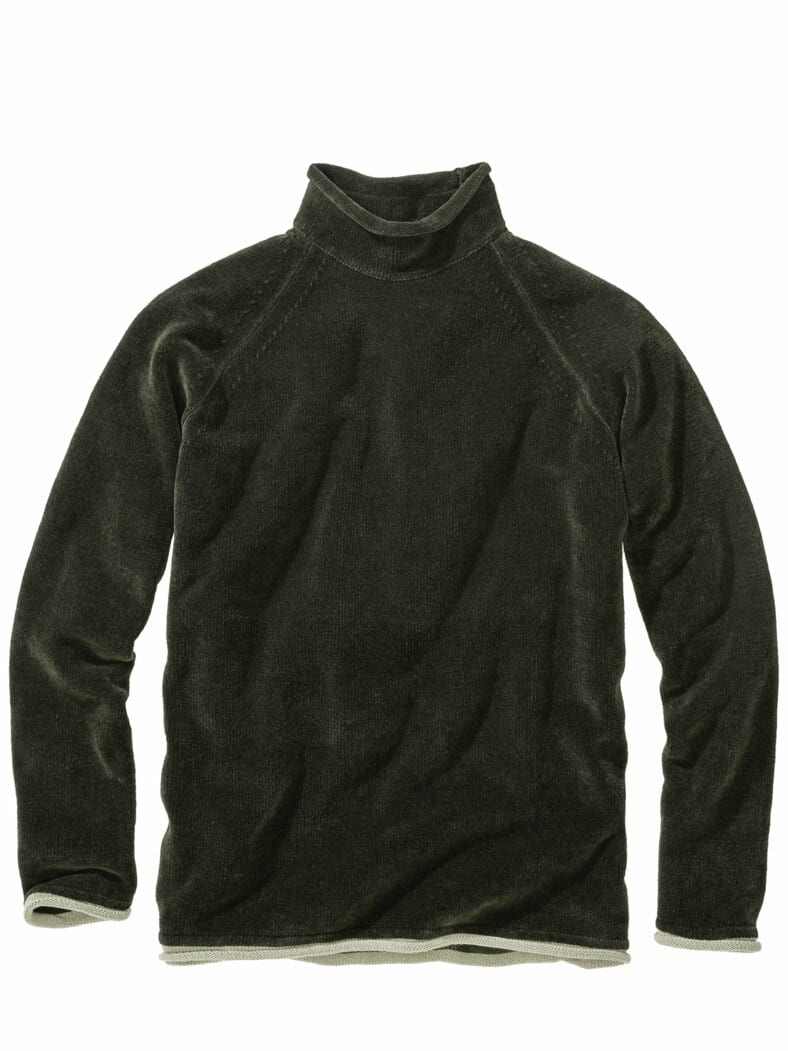 Mockneck-Pulli absinth