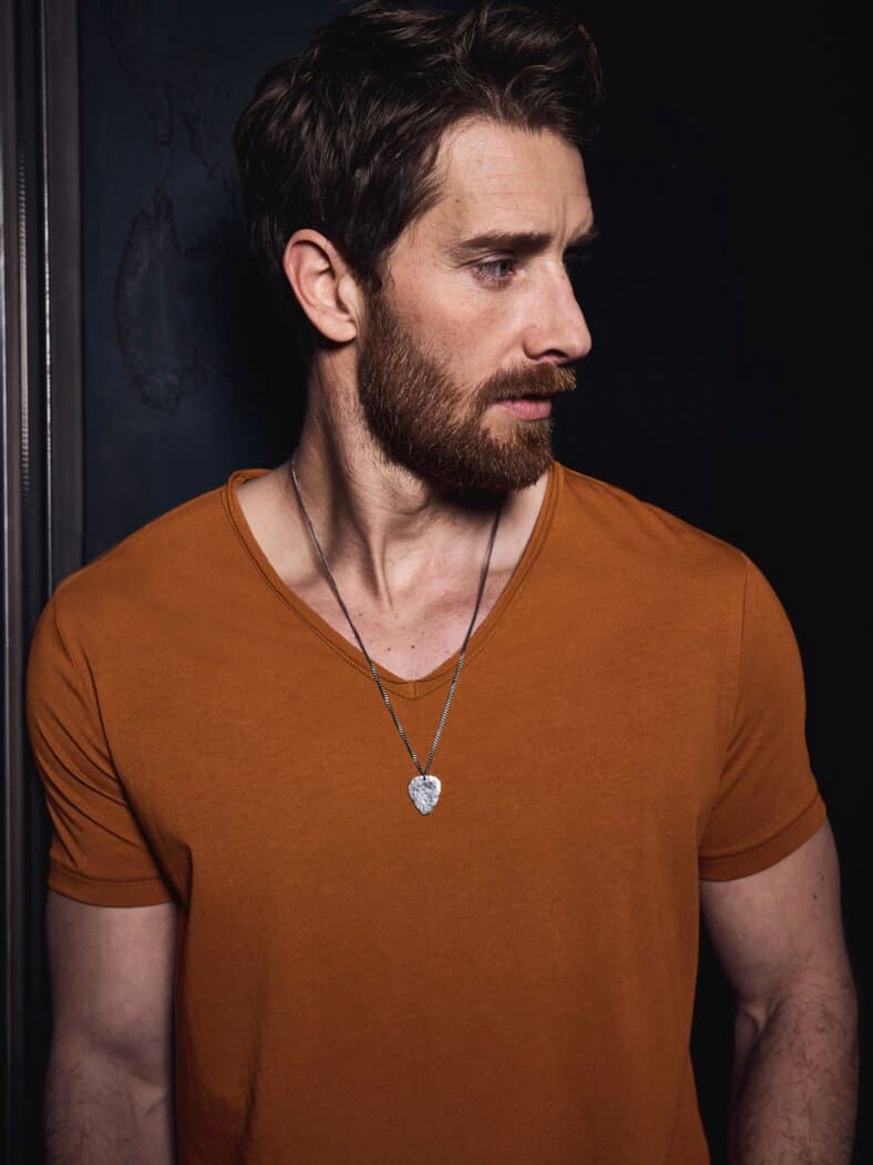 Liegestütz-Shirt rost