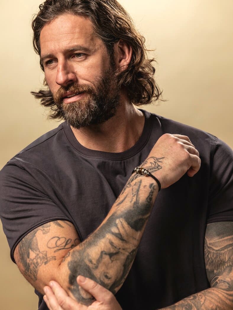 Lotterleben-T-Shirt pflaume