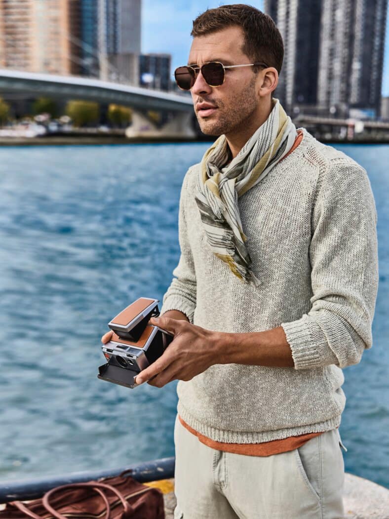 Nicht-zu-übersehen-Pullover marmor