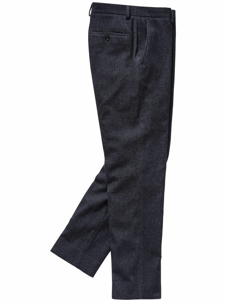 Leichte Cord-Anzughose darkdenim