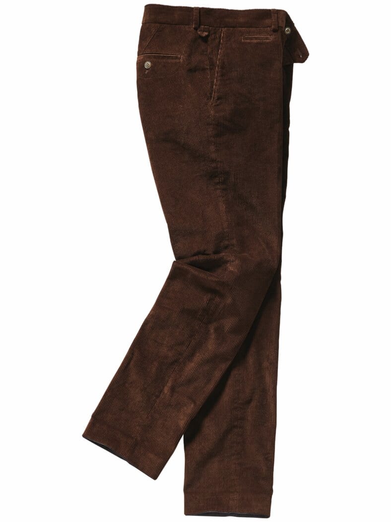 Ernst-Mey-Cord-Anzughose edelrost