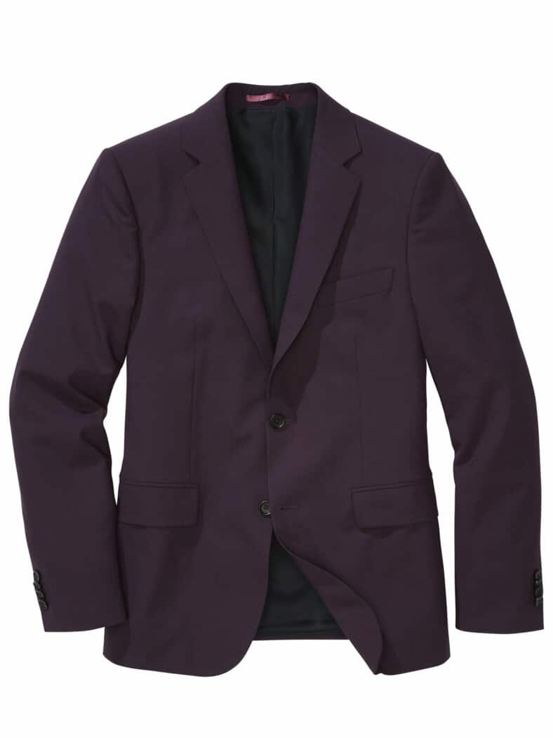 Zwetschgenwasser-Anzugsakko zwetschge