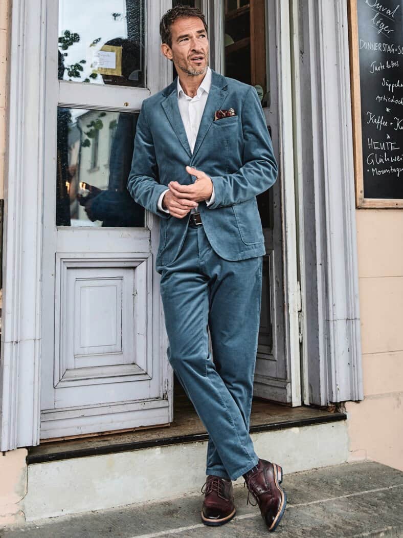 St. Amarin Anzughose himalaya-mohn