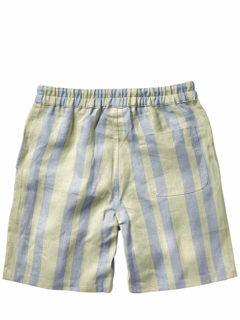 Leinen-Shorts Mist Strata Nicola eisblau
