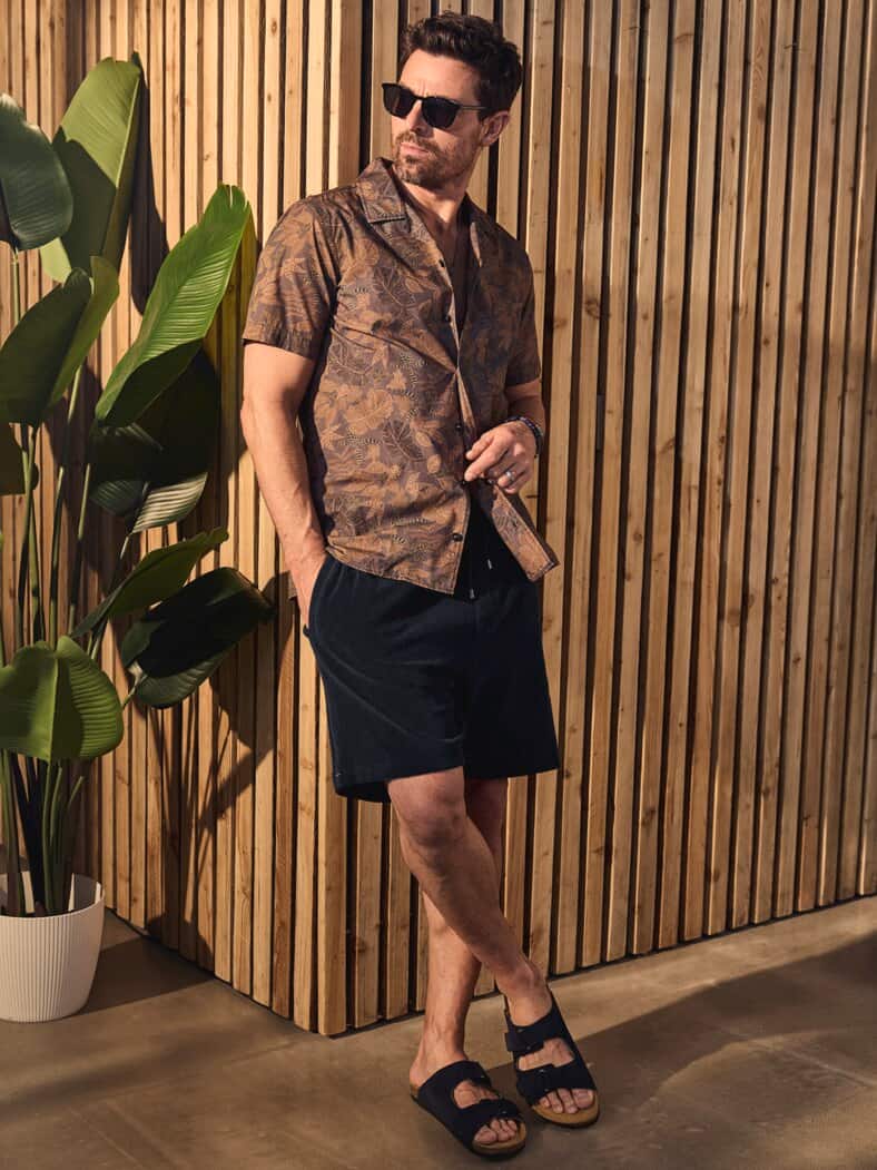 Eponge-Shorts nachtblau