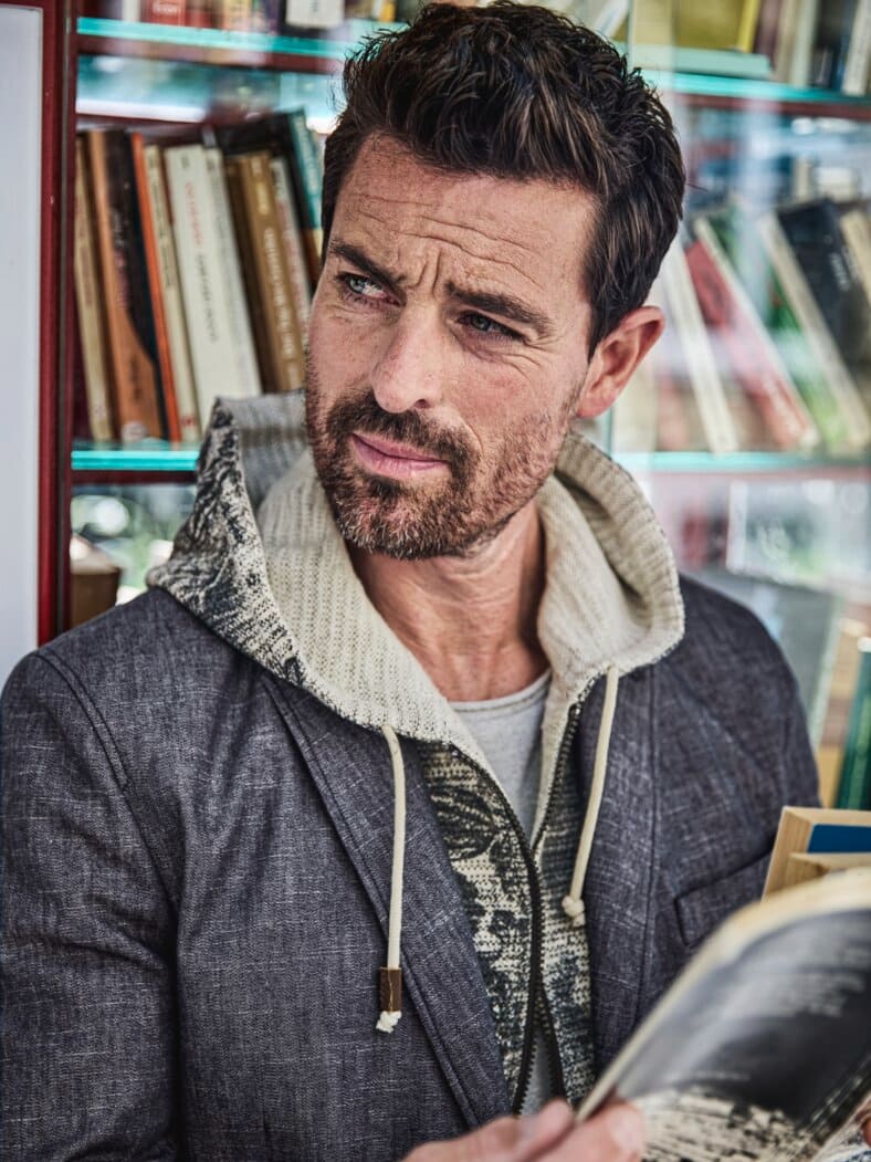 Autoren-Sakko tintenblau