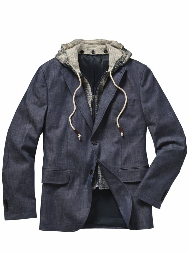 Autoren-Sakko tintenblau