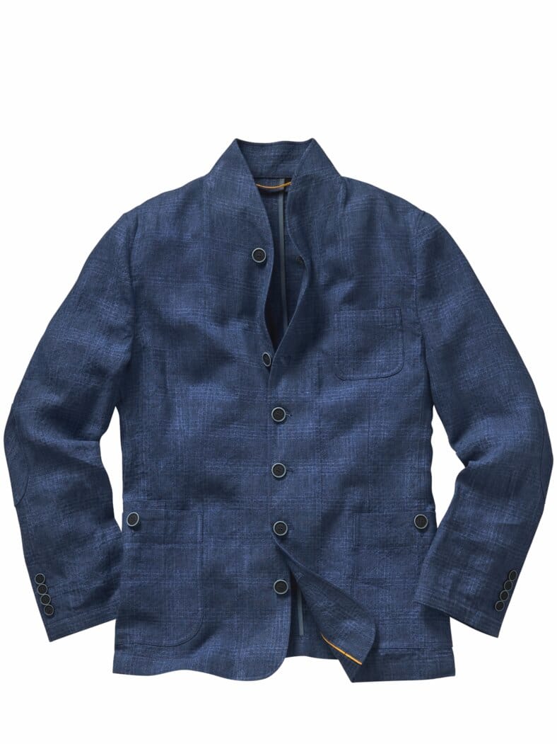 Ausnahme-Anzugsakko indigo