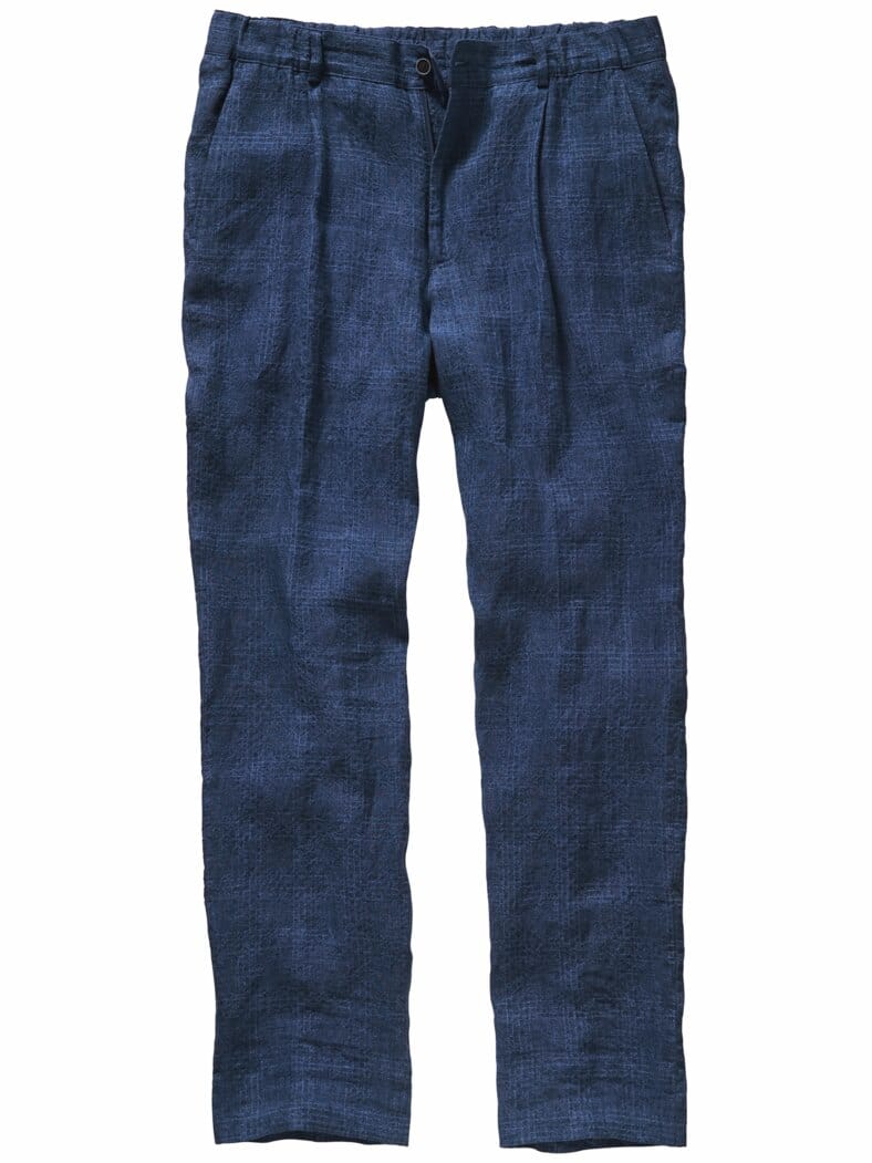 Ausnahme-Anzughose indigo