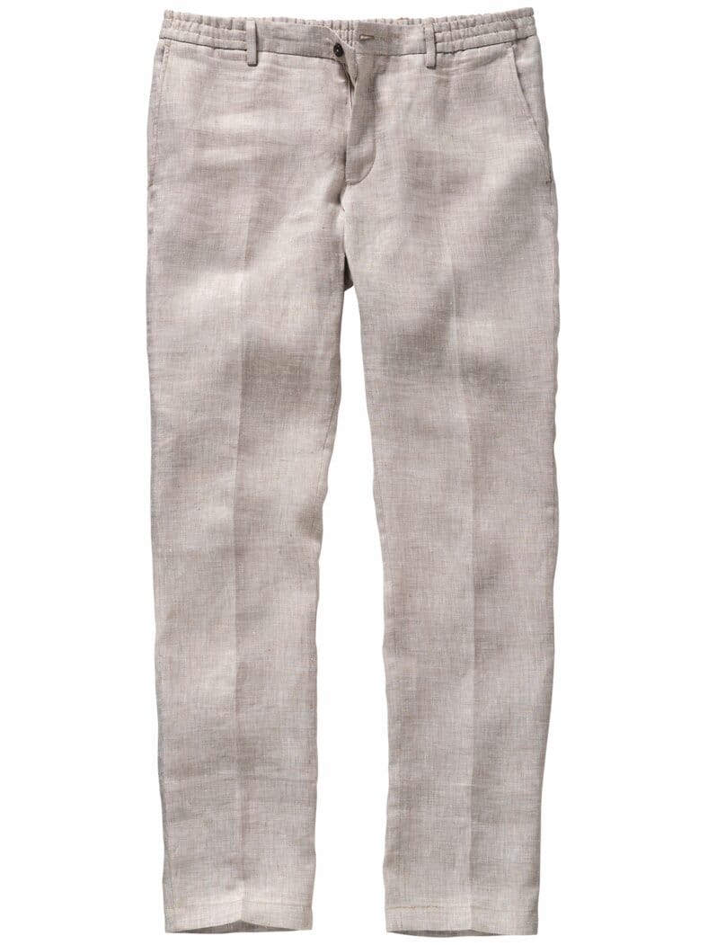 Formentera-Anzughose naturleinen