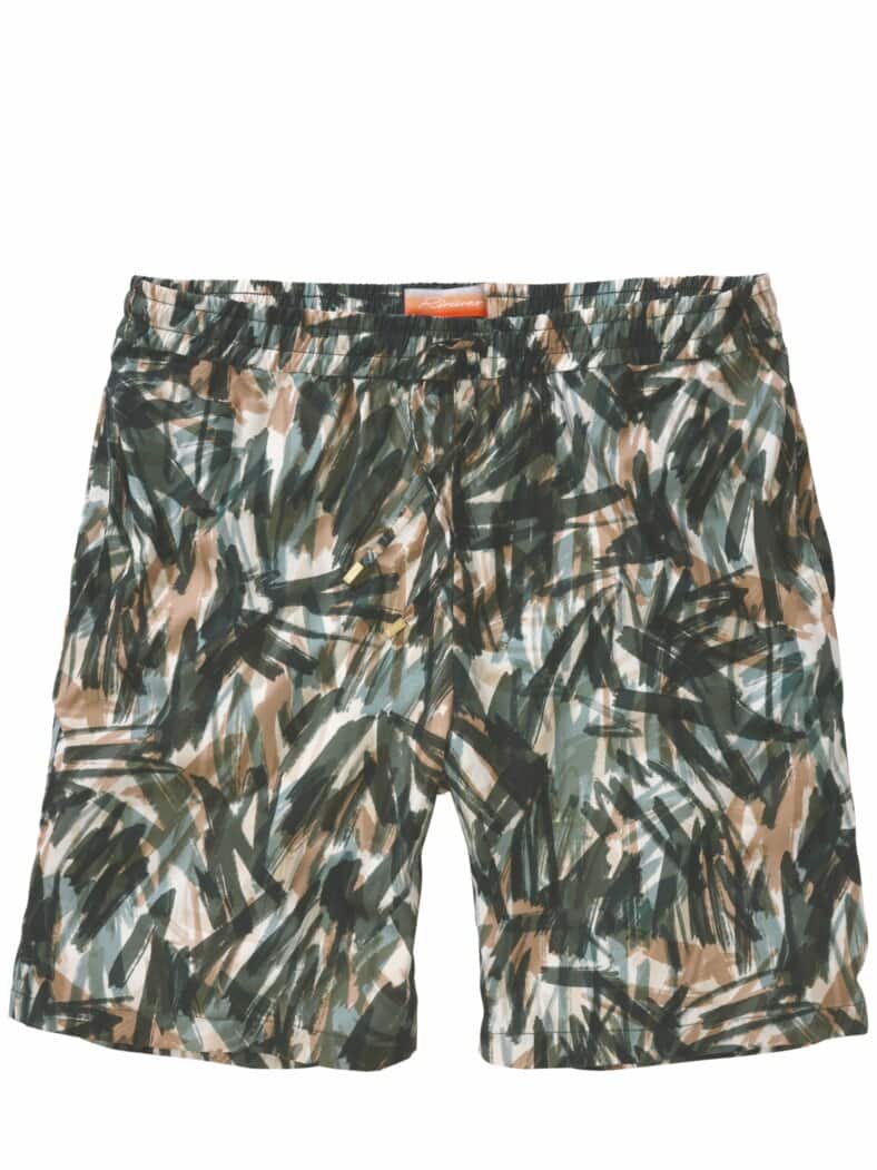 Shorts Seychelles tropisch gemustert