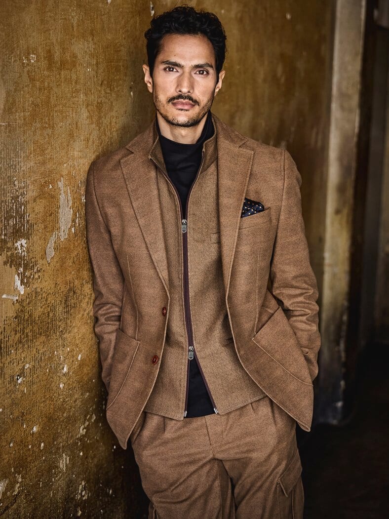 Trilogie-Anzugsakko kork