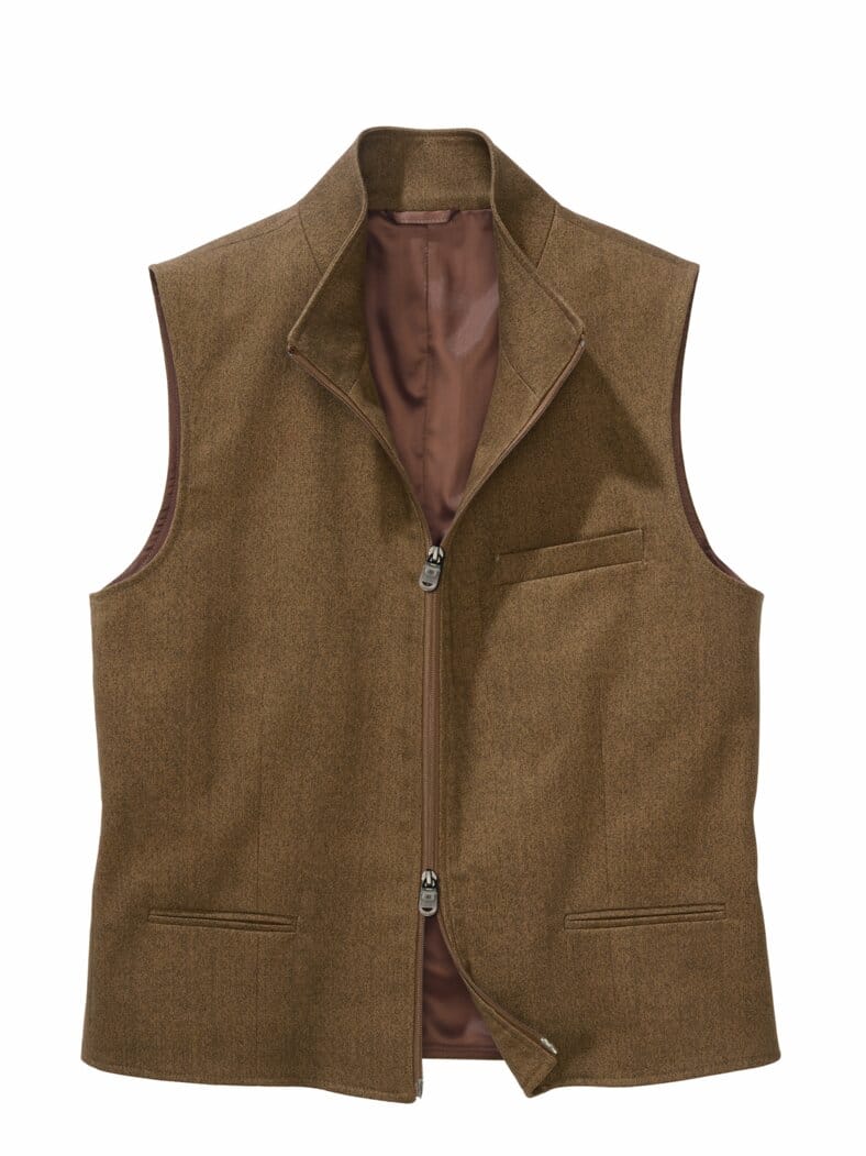 Trilogie-Anzugweste kork