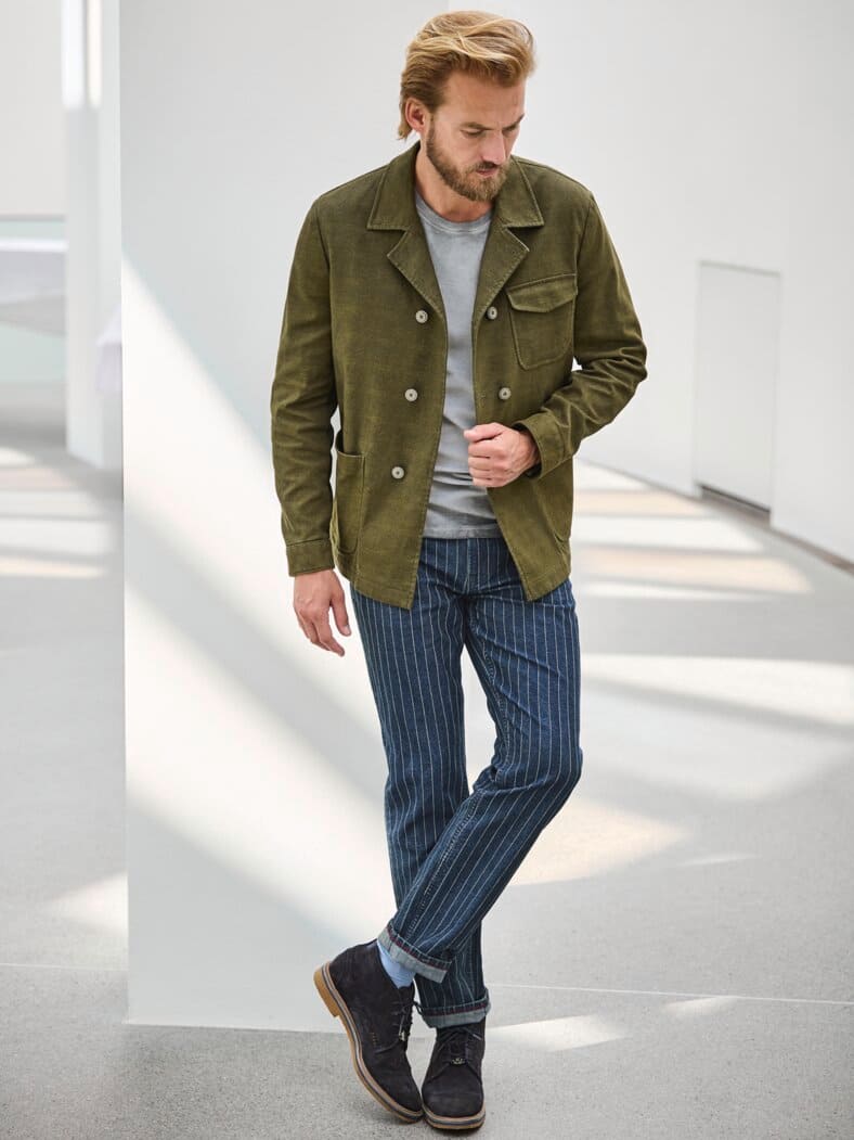 Walz-Sakko moosgrün