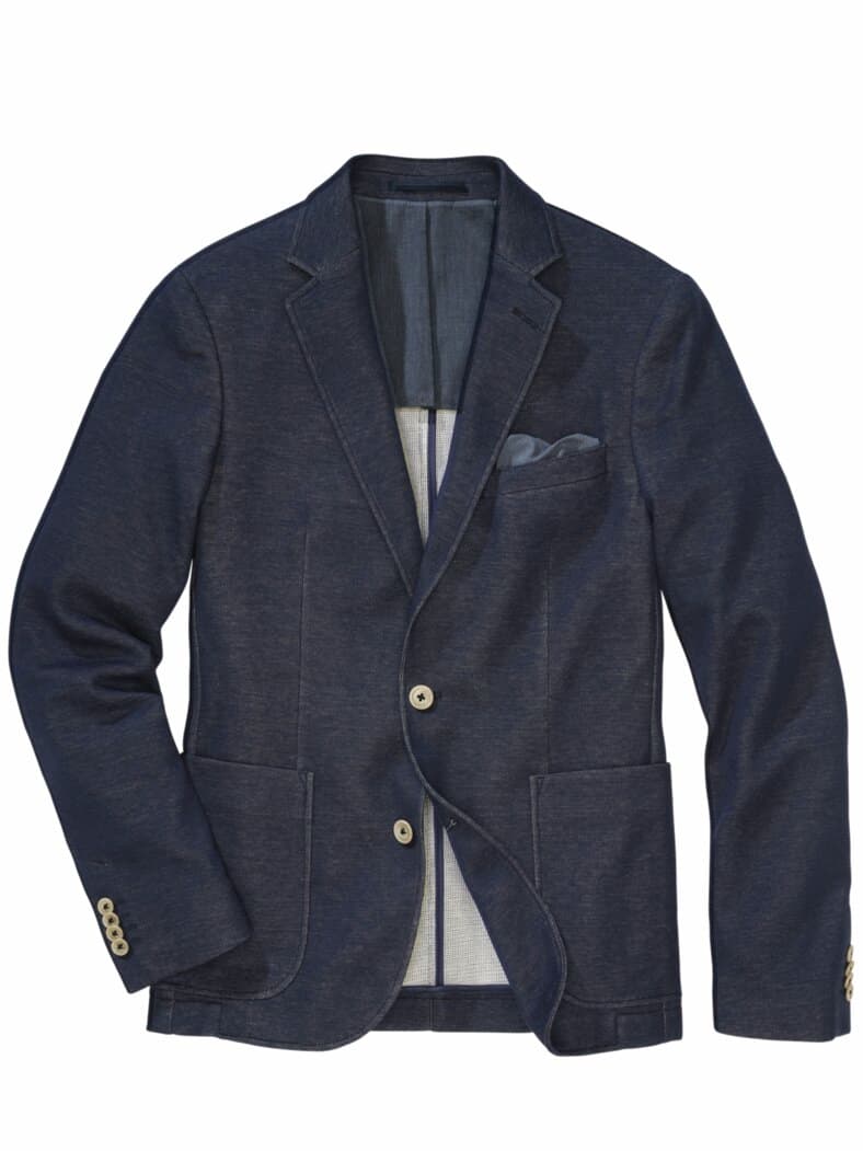 Terry-Sakko navy-dunst