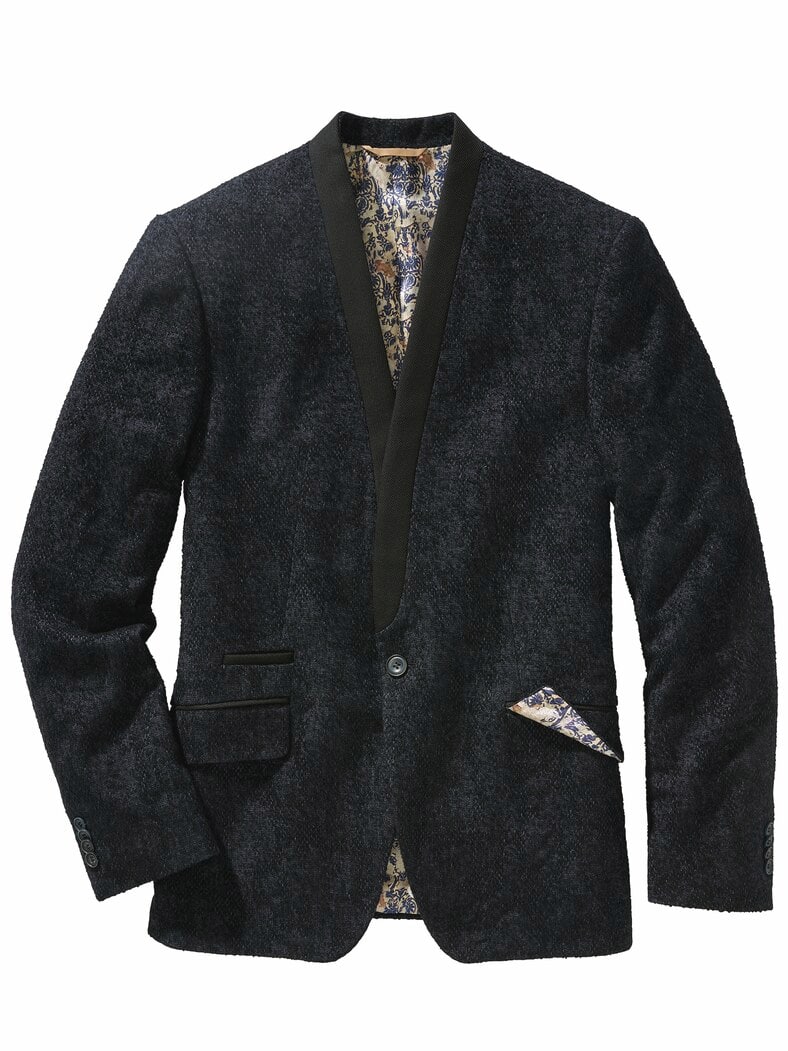 Blaue-Stunde-Jackett nachtblau