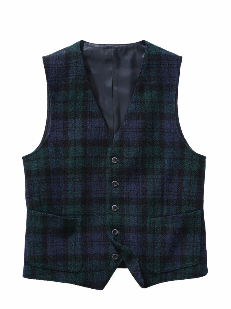 King George II. Weste blackwatch-tartan
