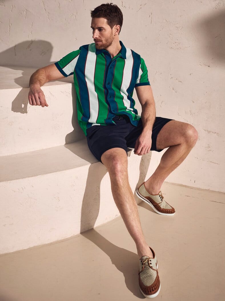 Sommerkompass-Shorts marine