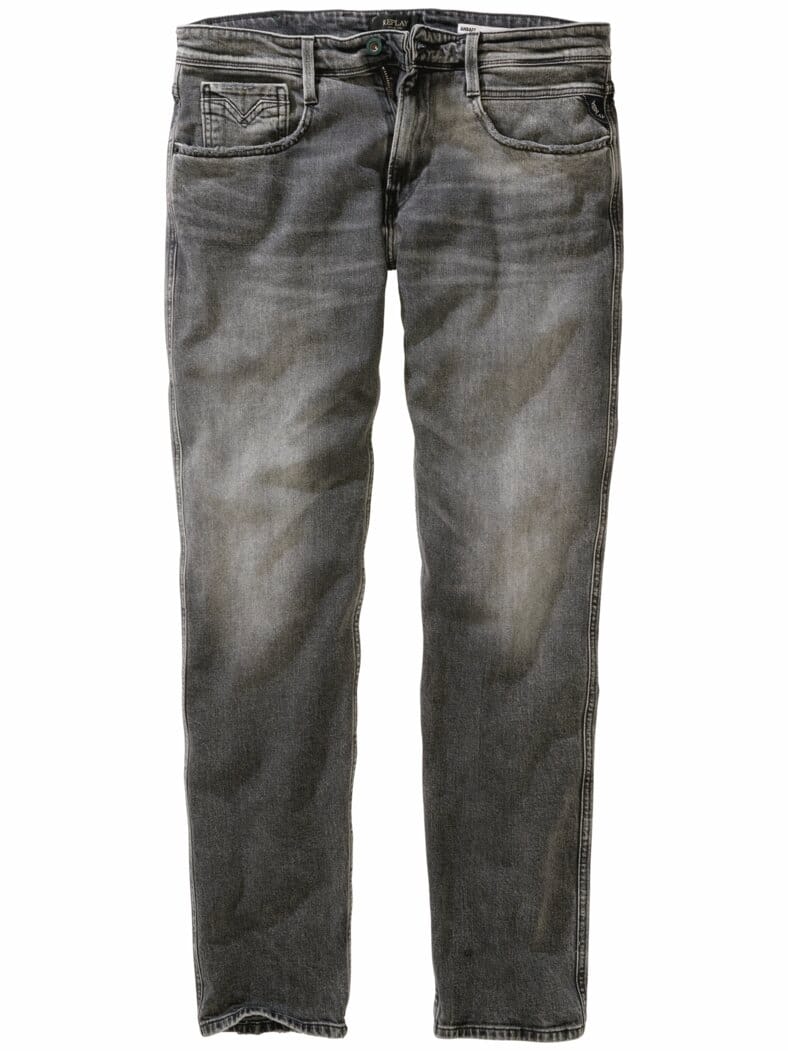 Jeans Anbass Black Comfort graphit