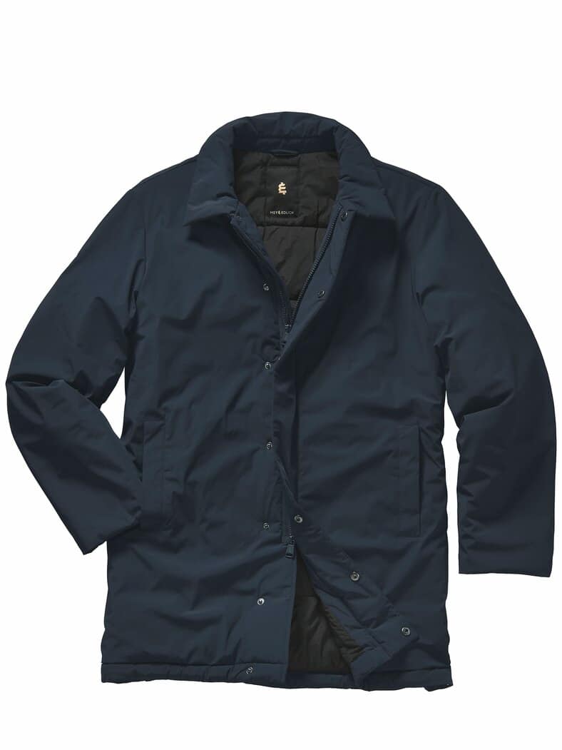 Transit-Mantel urban-navy