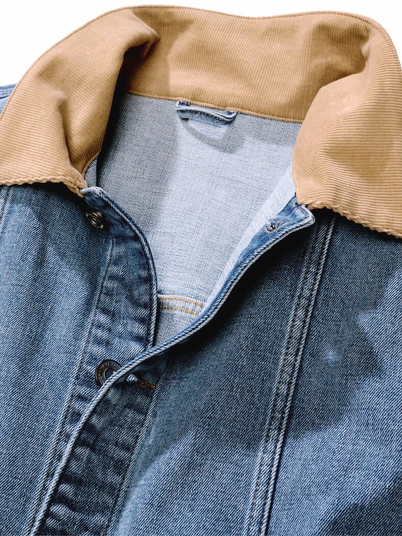 Denimjacke Atelier 1873 gletscherblau