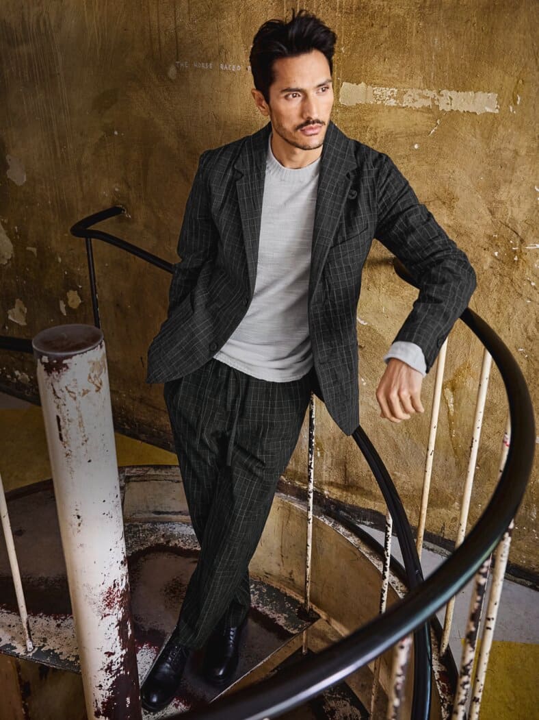 Sakko zun22der tiefschwarz