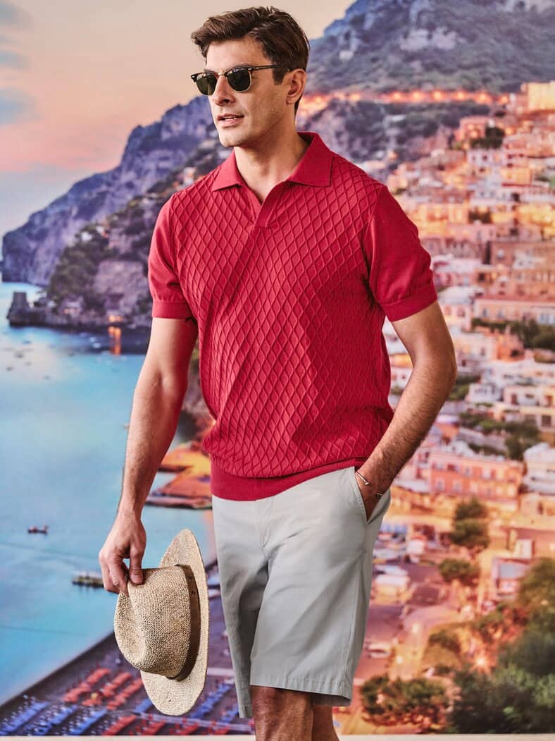 Grandezza-Shorts marmorgrau