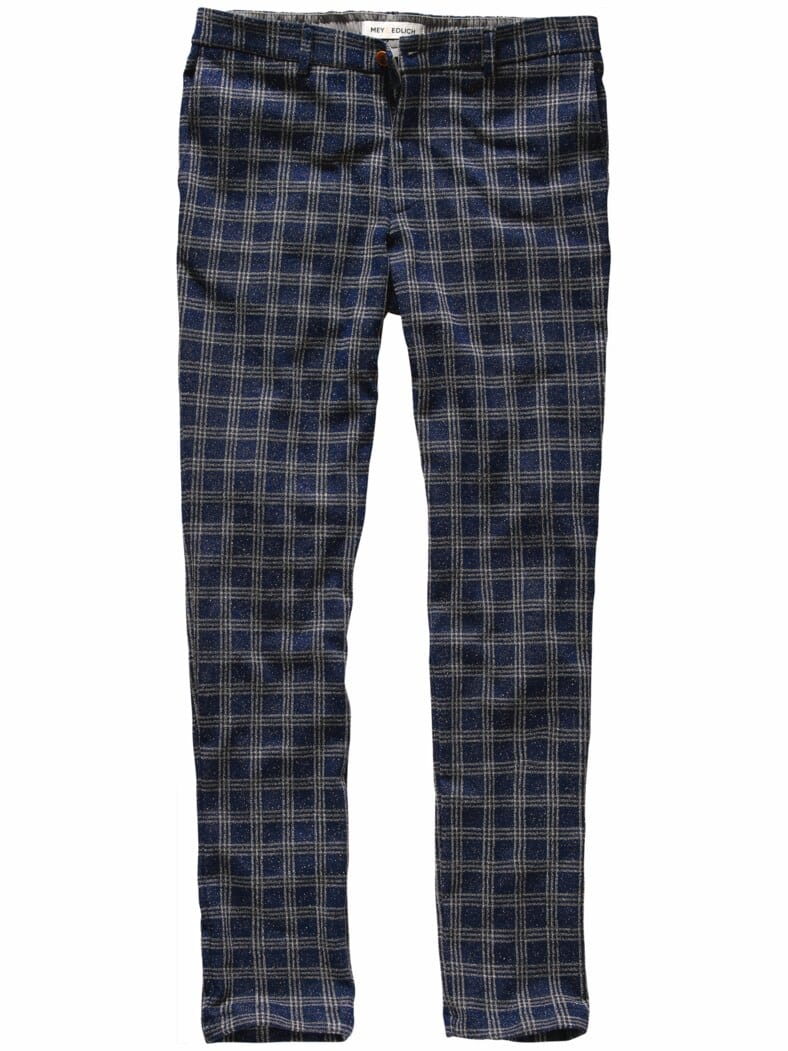 Stilfragen-Karohose Karo tiefblau
