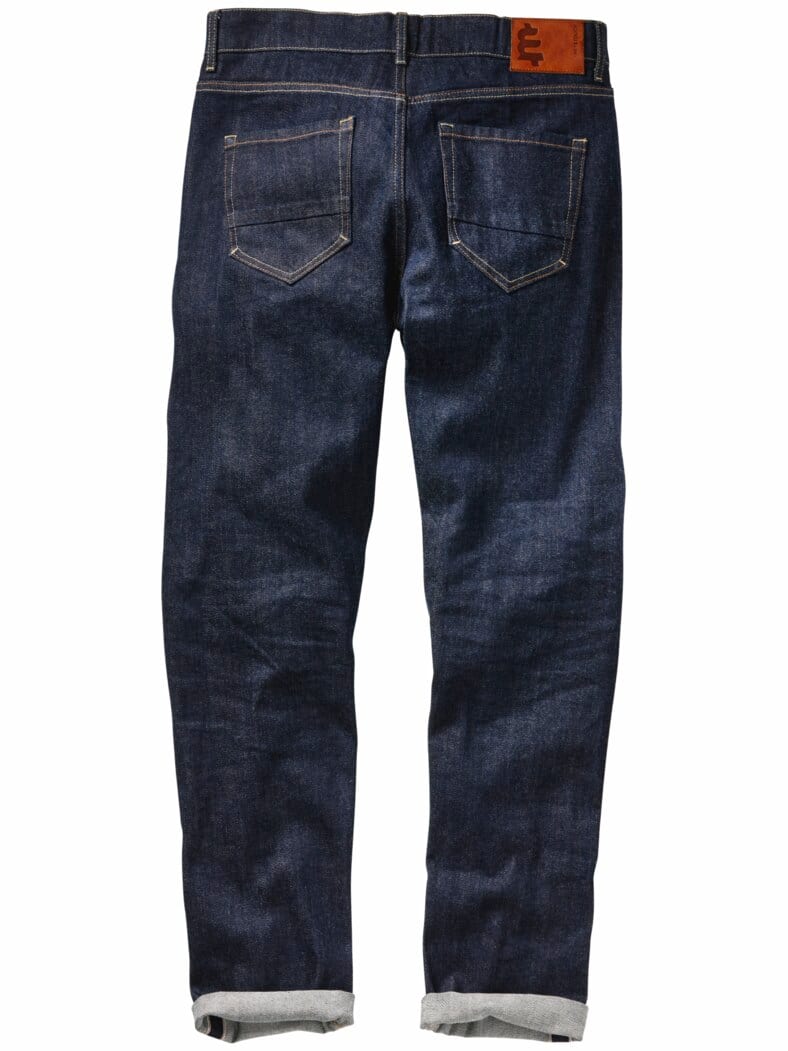 Fügsame Japan-Jeans raw rinse