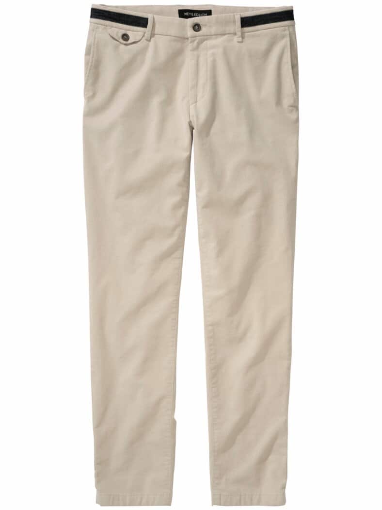 Schachbrett-Chino elfenbein