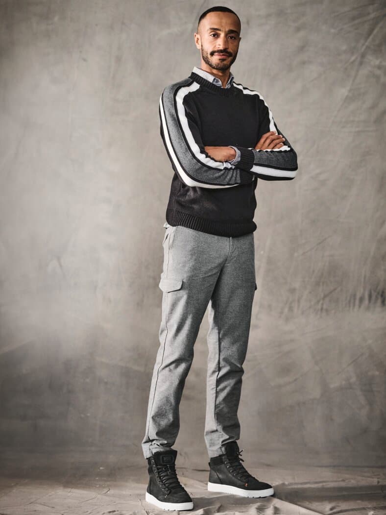 Business-Cargohose citygrau