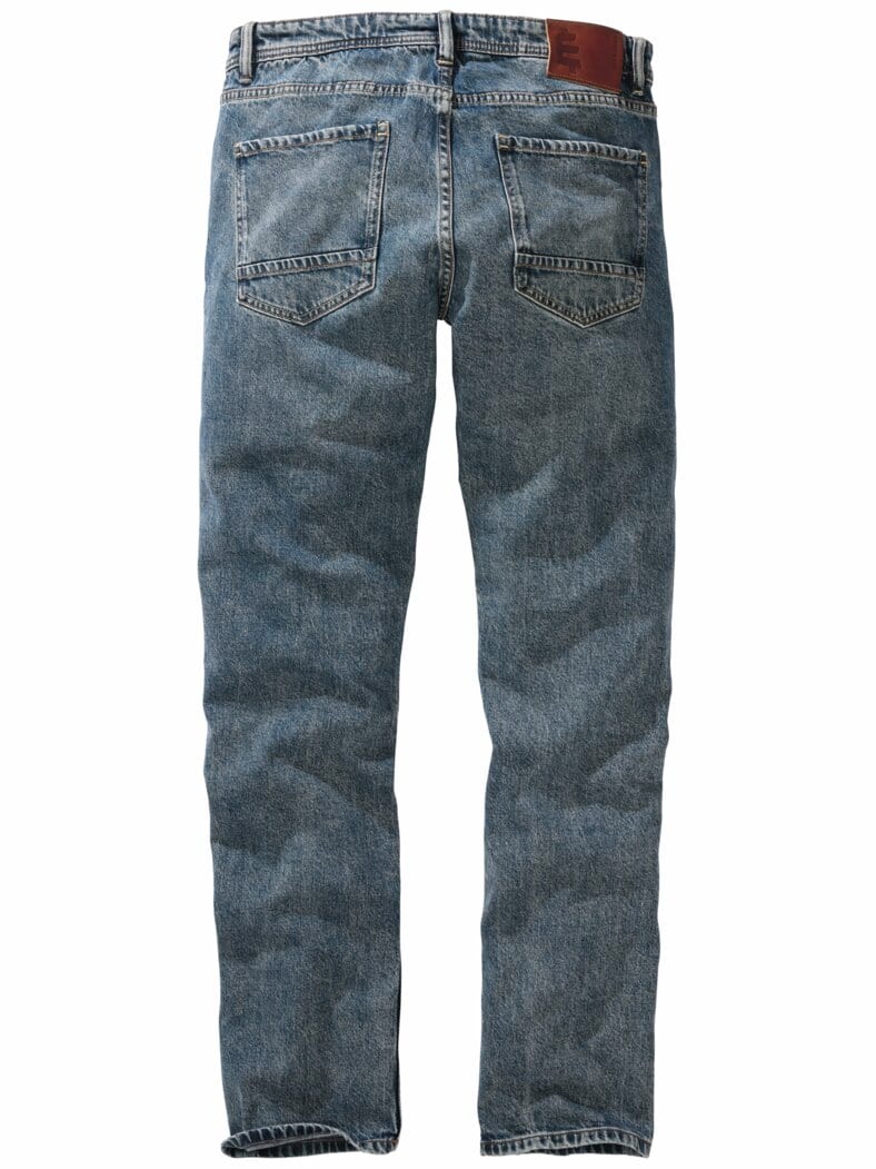 Visionäre Jeans cyan