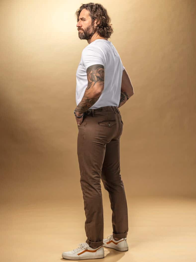 Passt-perfekt-Hose muskat