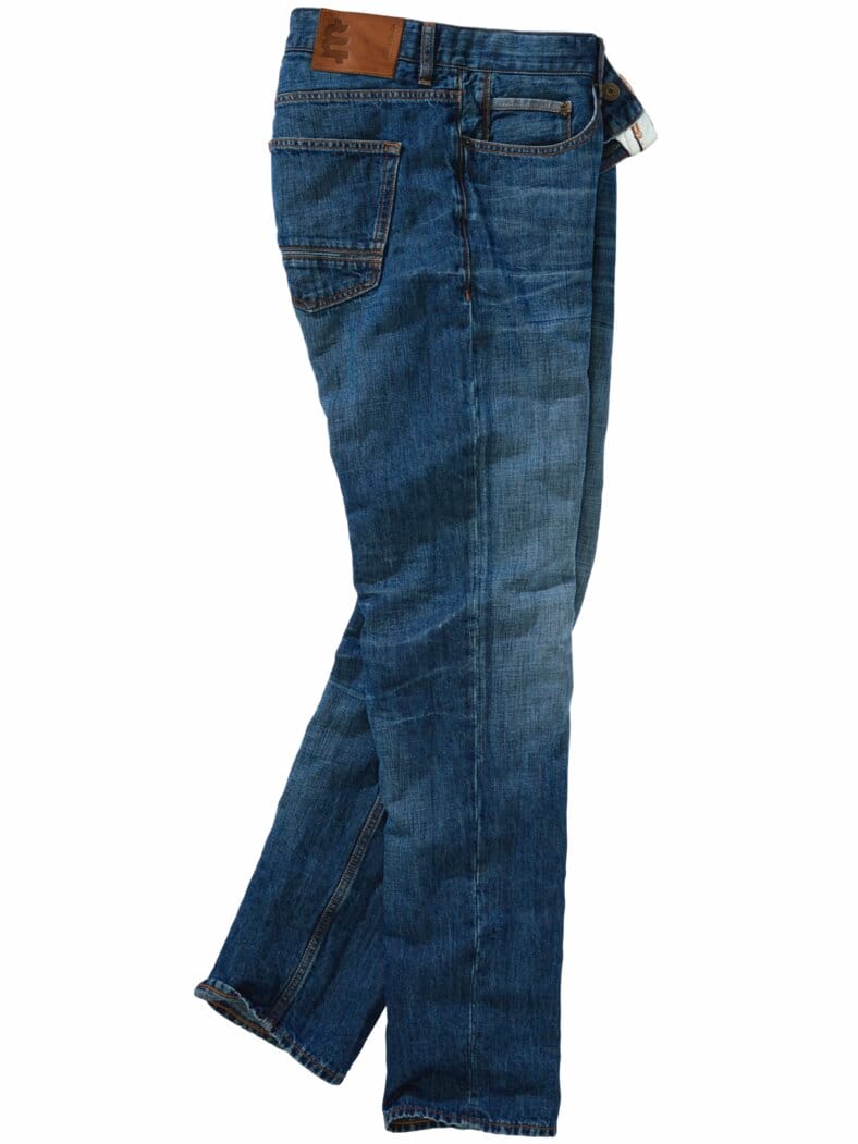 Fusion-Jeans japanblau