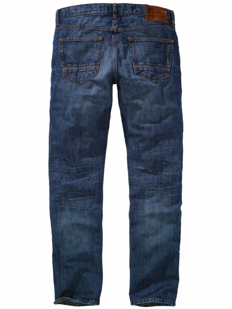 Fusion-Jeans japanblau