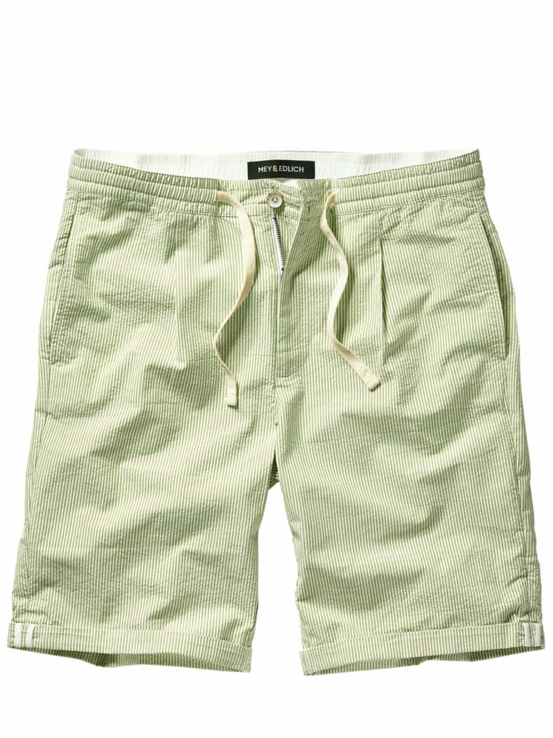 Louisiana-Shorts Streifen limettengrün