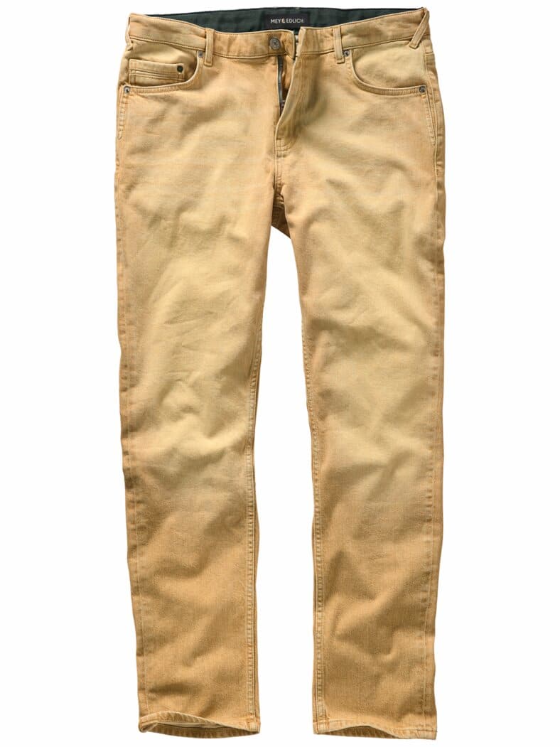 Helle-Freude-Jeans curry