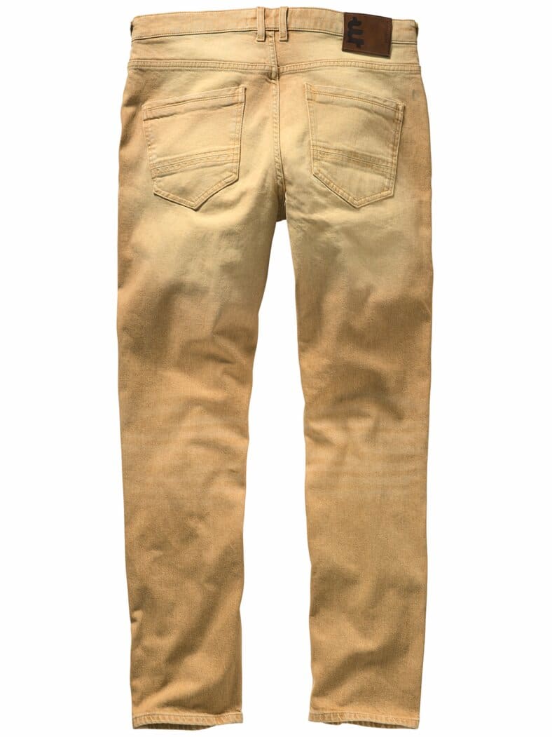 Helle-Freude-Jeans curry