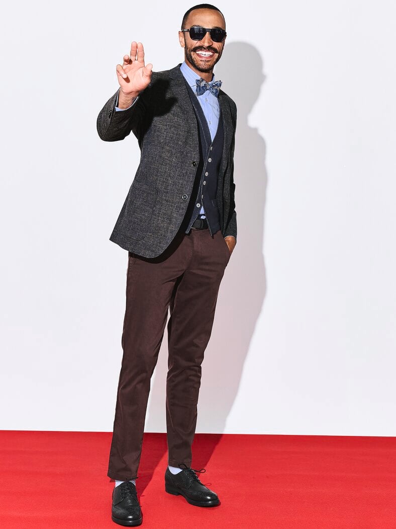 Opulente Chino bordeaux