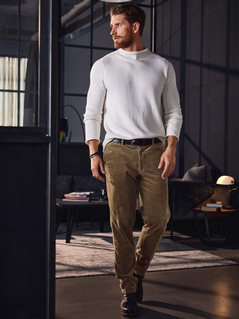 Charmante Cord-Chino sand